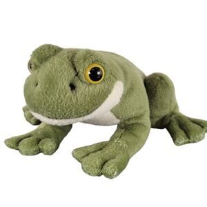 Green Frog Plush 8" Stuffed Animal Toy 2021 Amphibian Cabin Critters Stuffy